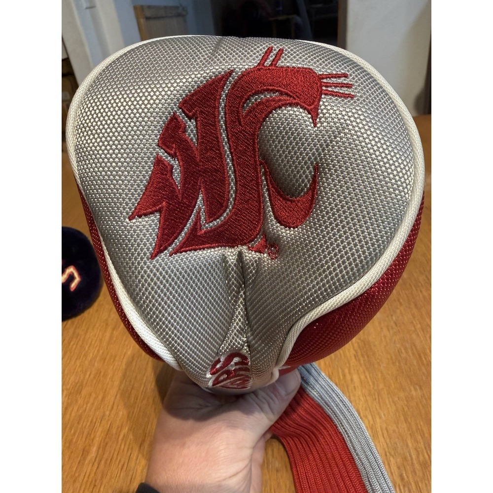 WSU Cougars Golf Driver Headcover Team Effort Washington State Crimson